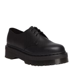 New! Dr. Martens Vegan 1461 Mono Felix Platforms in Black - Size 6